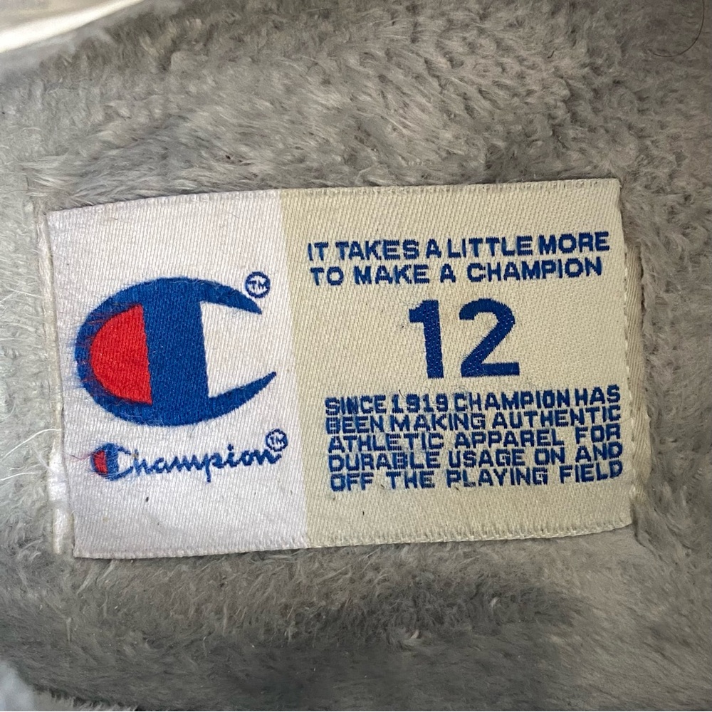 CHAMPION University Come Together House Zip Men Slippers - Size 12 - Picture 3 of 4
